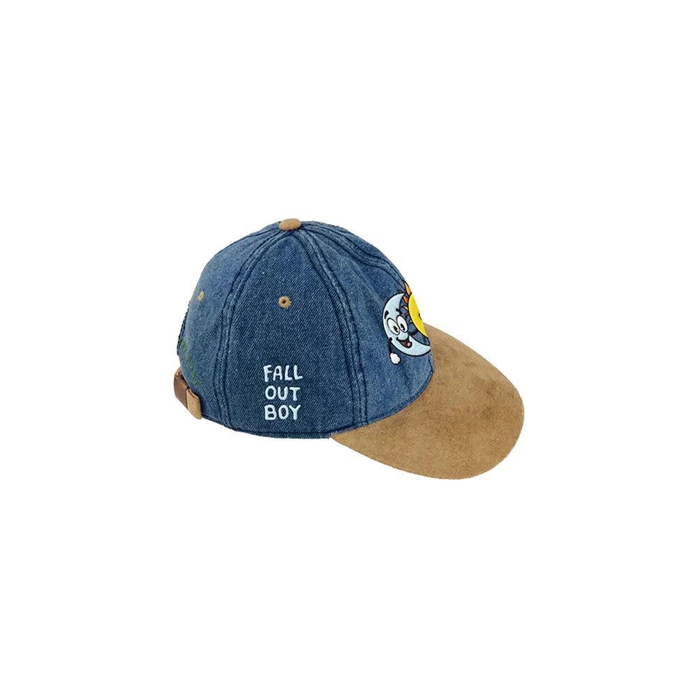 Denim Suede Hat