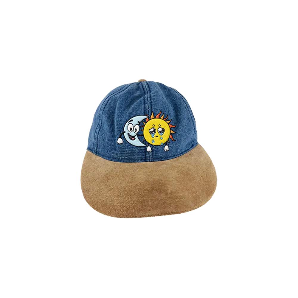 Denim Suede Hat