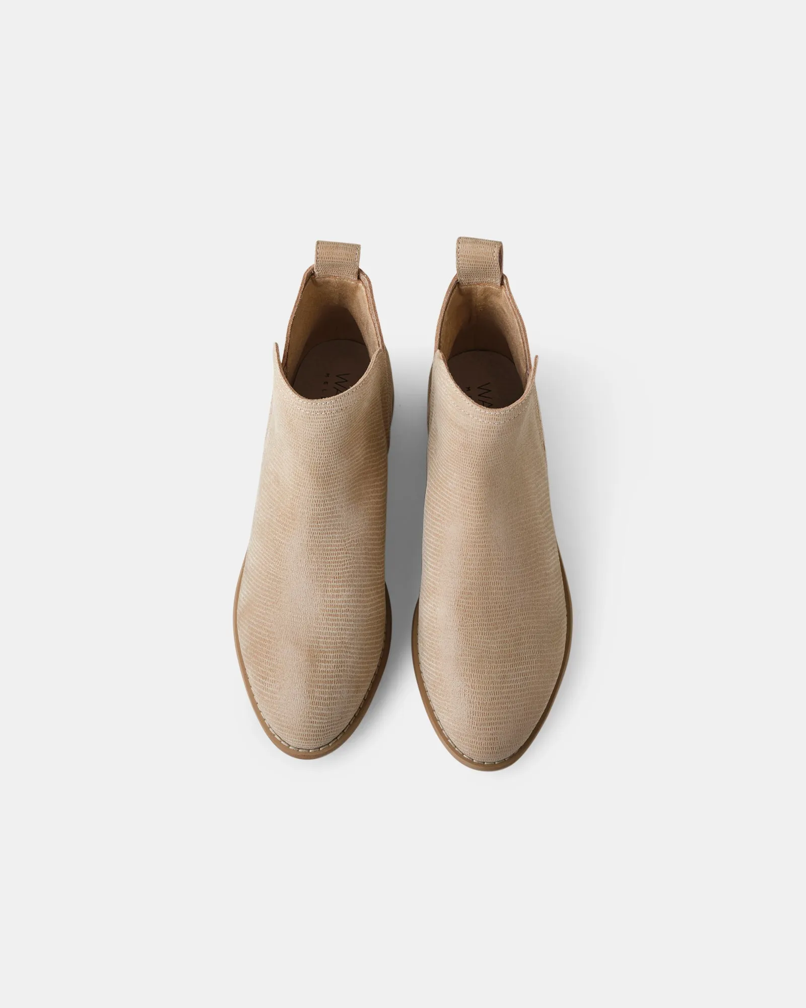 Douglas Leather Boot - Latte