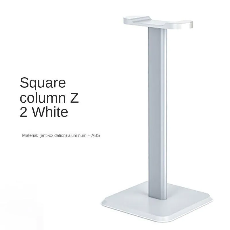 Durable Aluminum Alloy Metal/Abs Headphones Holder Stand Detachable Stable Bracket Silicone Pad for Wired Wireless Headsets