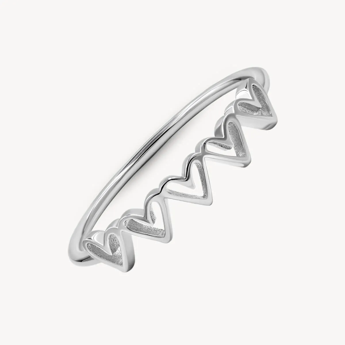 Five Hearts Ring