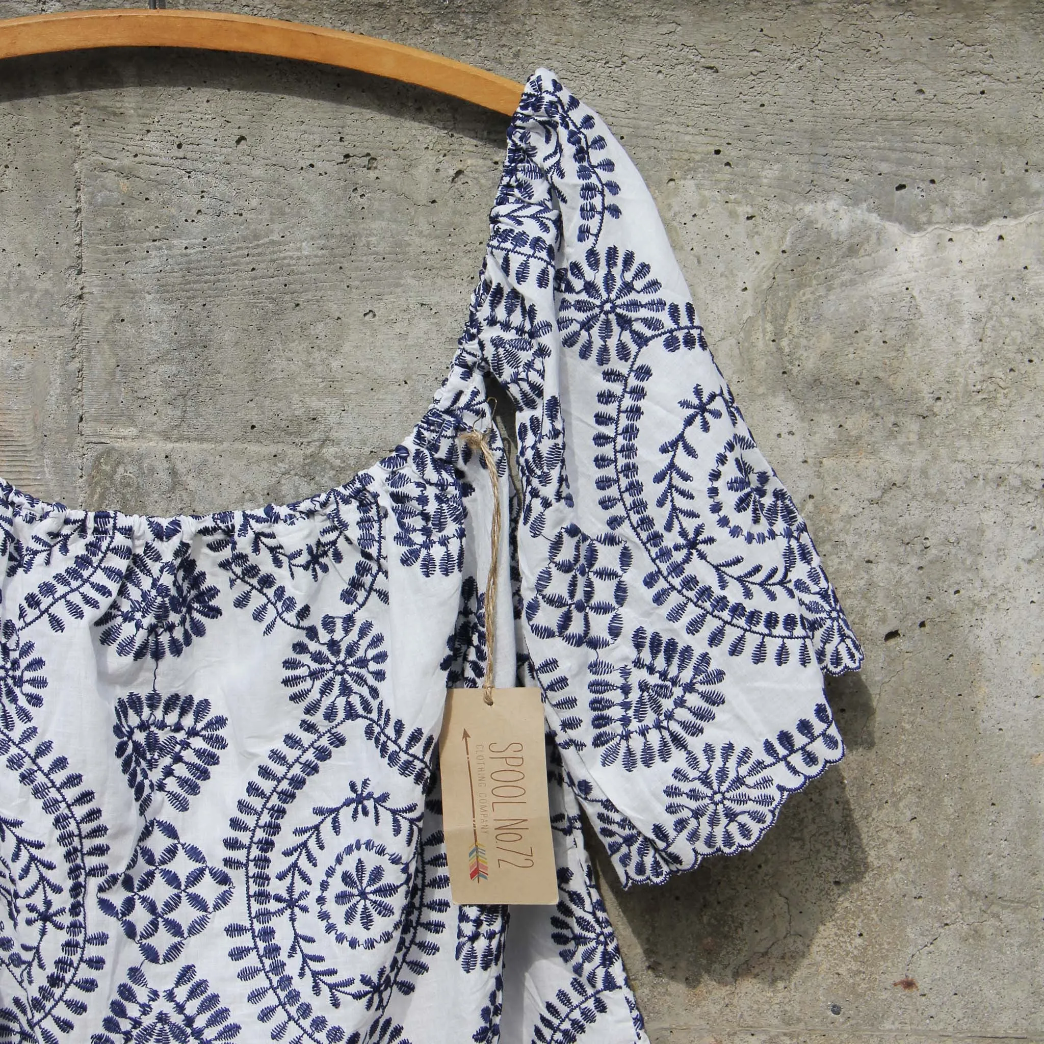 Florencia Top in Blue