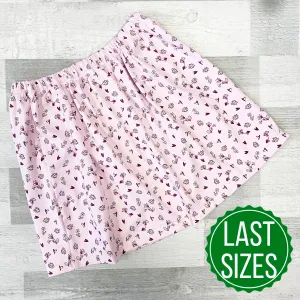 Flowers & Hearts Circle Skirt
