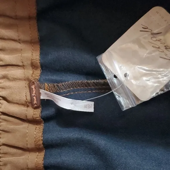 Free People Vegan Suede Pleated NWT Shorts