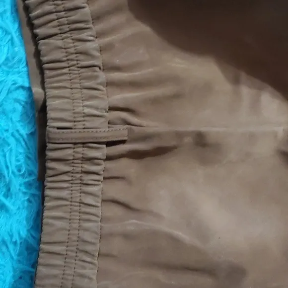 Free People Vegan Suede Pleated NWT Shorts