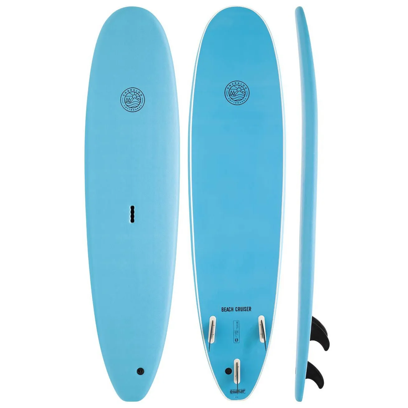 GNARALOO BEACH CRUISER SOFTBOARD 8'0"