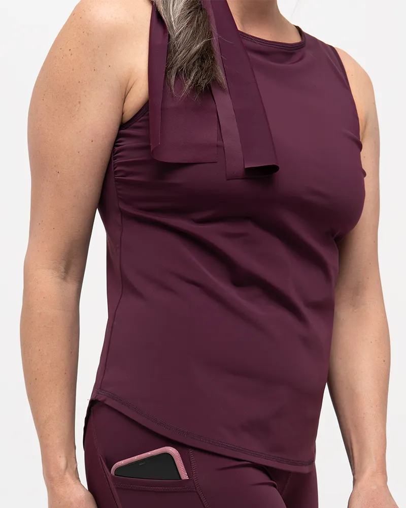 Go Deep Sun & Swim Tank with Built-in Bra - Reflection