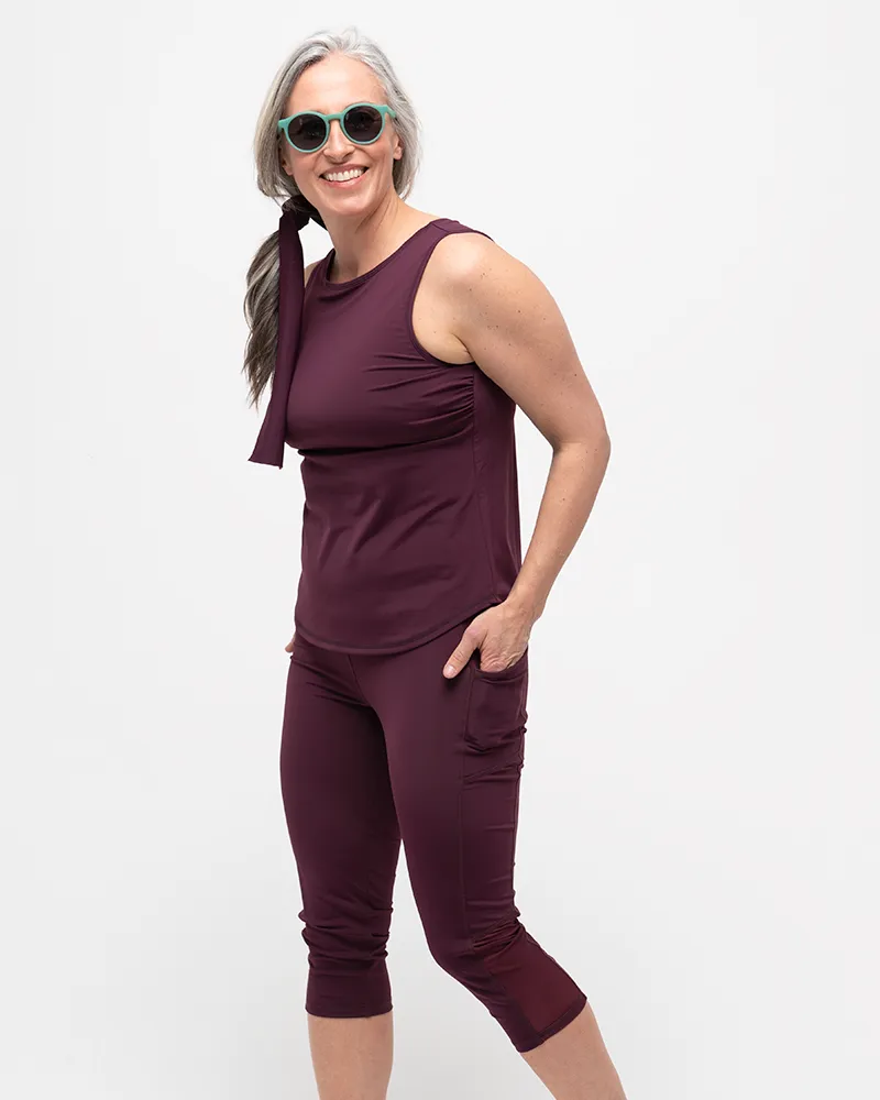 Go Deep Sun & Swim Tank with Built-in Bra - Reflection