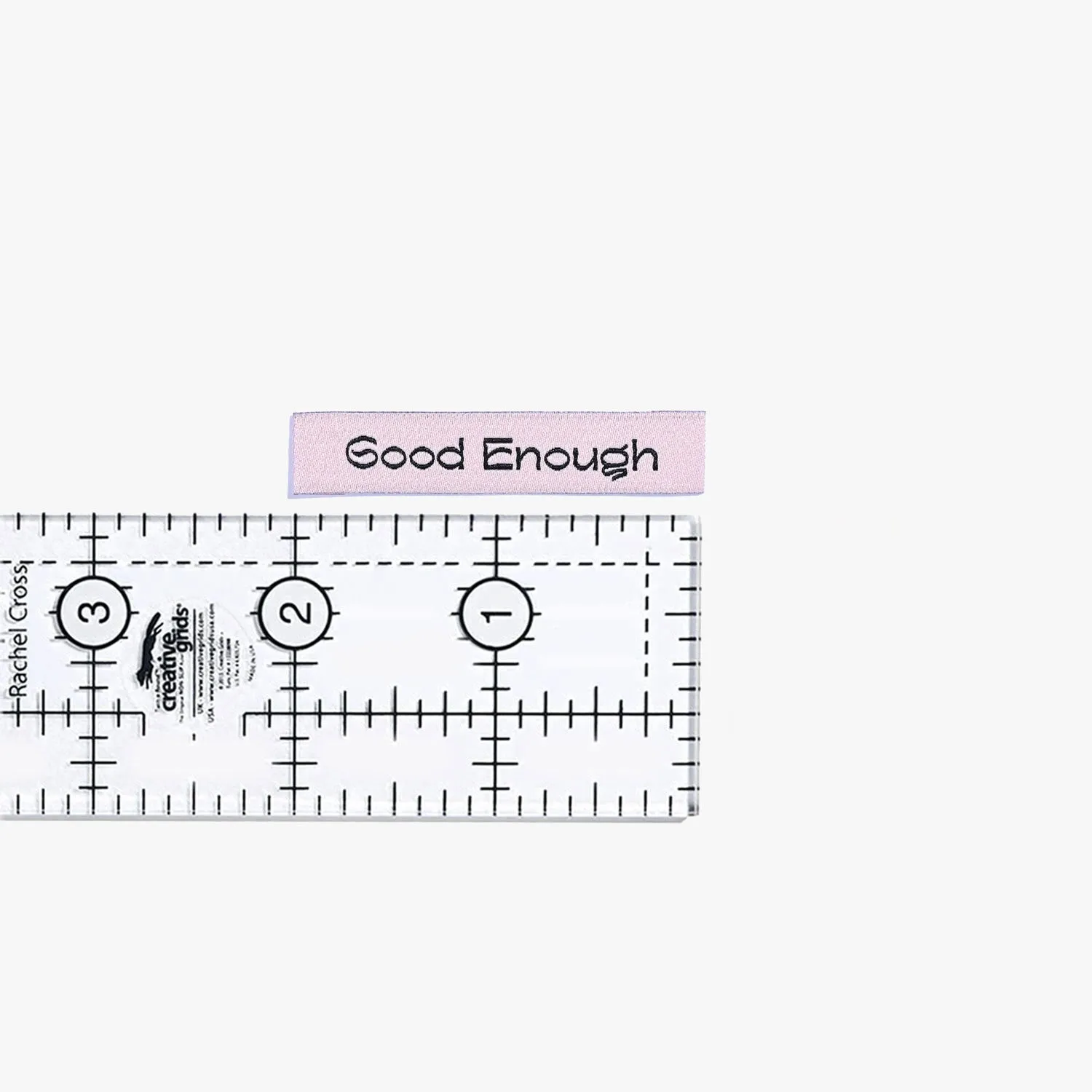 'Good Enough' Nude Pink Label | 6 Sew-in Labels
