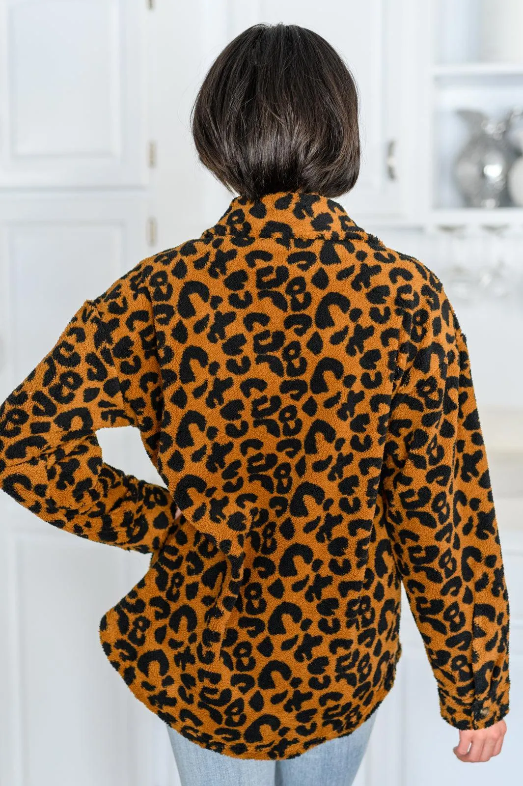 Hazel Blues® | Castle Spotting Animal Print Jacket