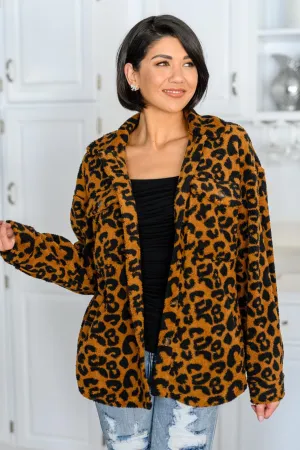 Hazel Blues® | Castle Spotting Animal Print Jacket