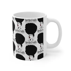 Herbs & Oils Ceramic Mug 11oz