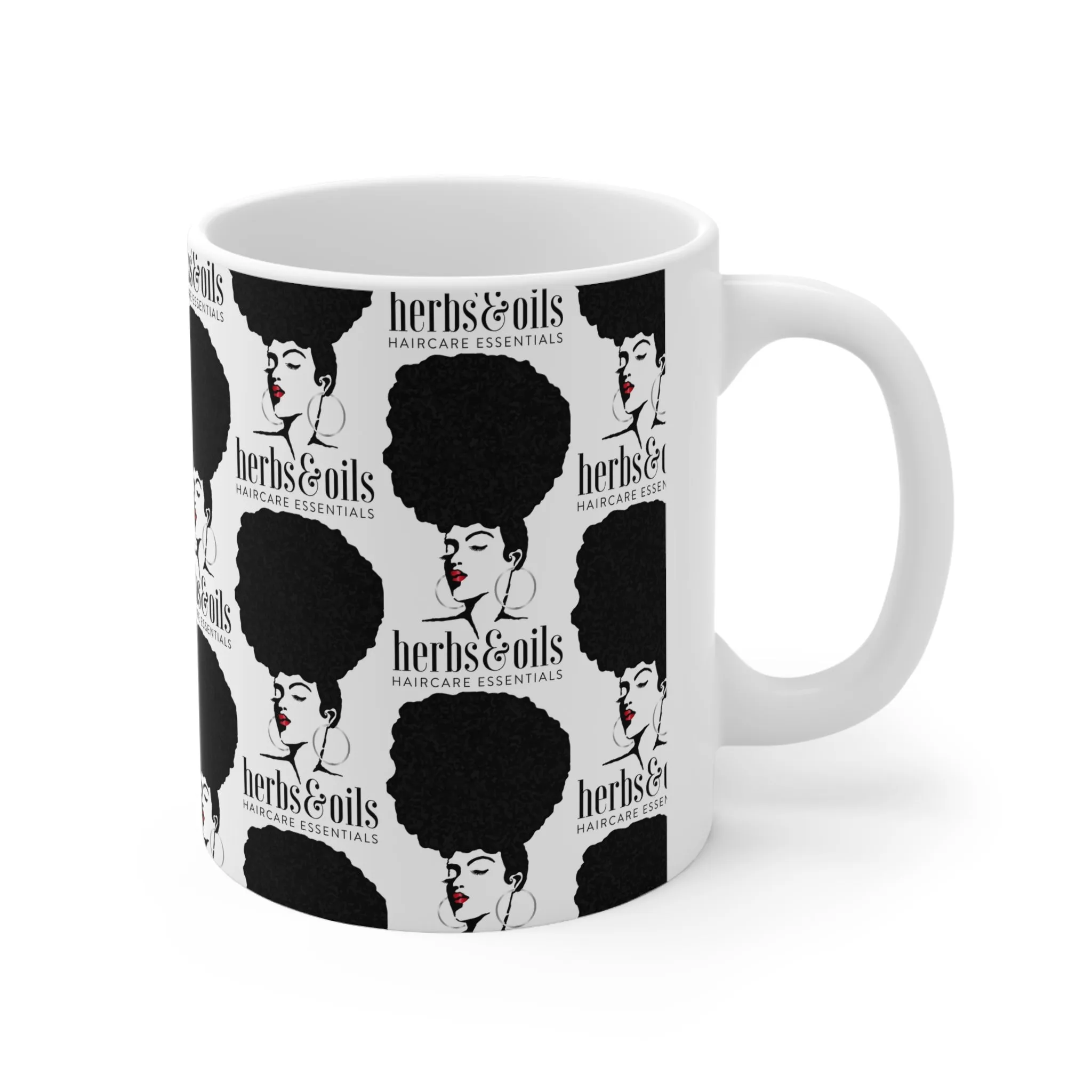 Herbs & Oils Ceramic Mug 11oz