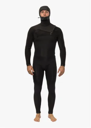 High Seas II 4-3 Full Hooded Chest Zip Wetsuit