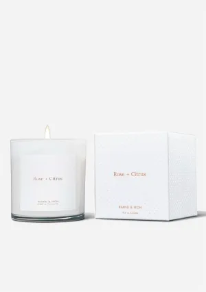 Home Series Candle Rose & Citrus