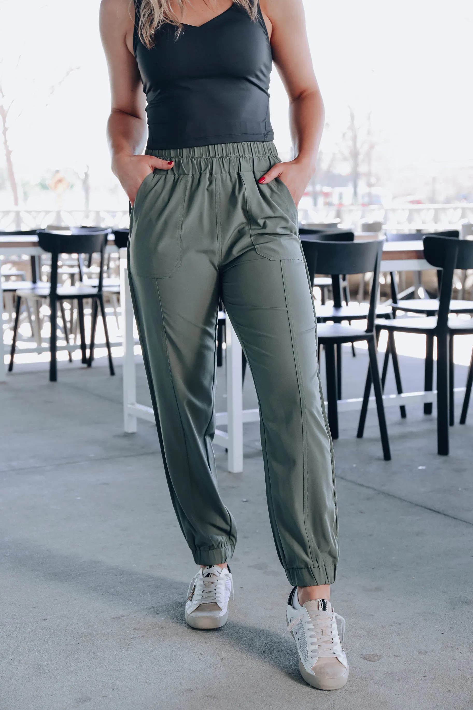 Homestretch Active Jogger - Olive