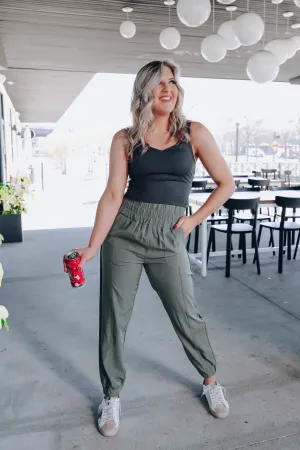 Homestretch Active Jogger - Olive