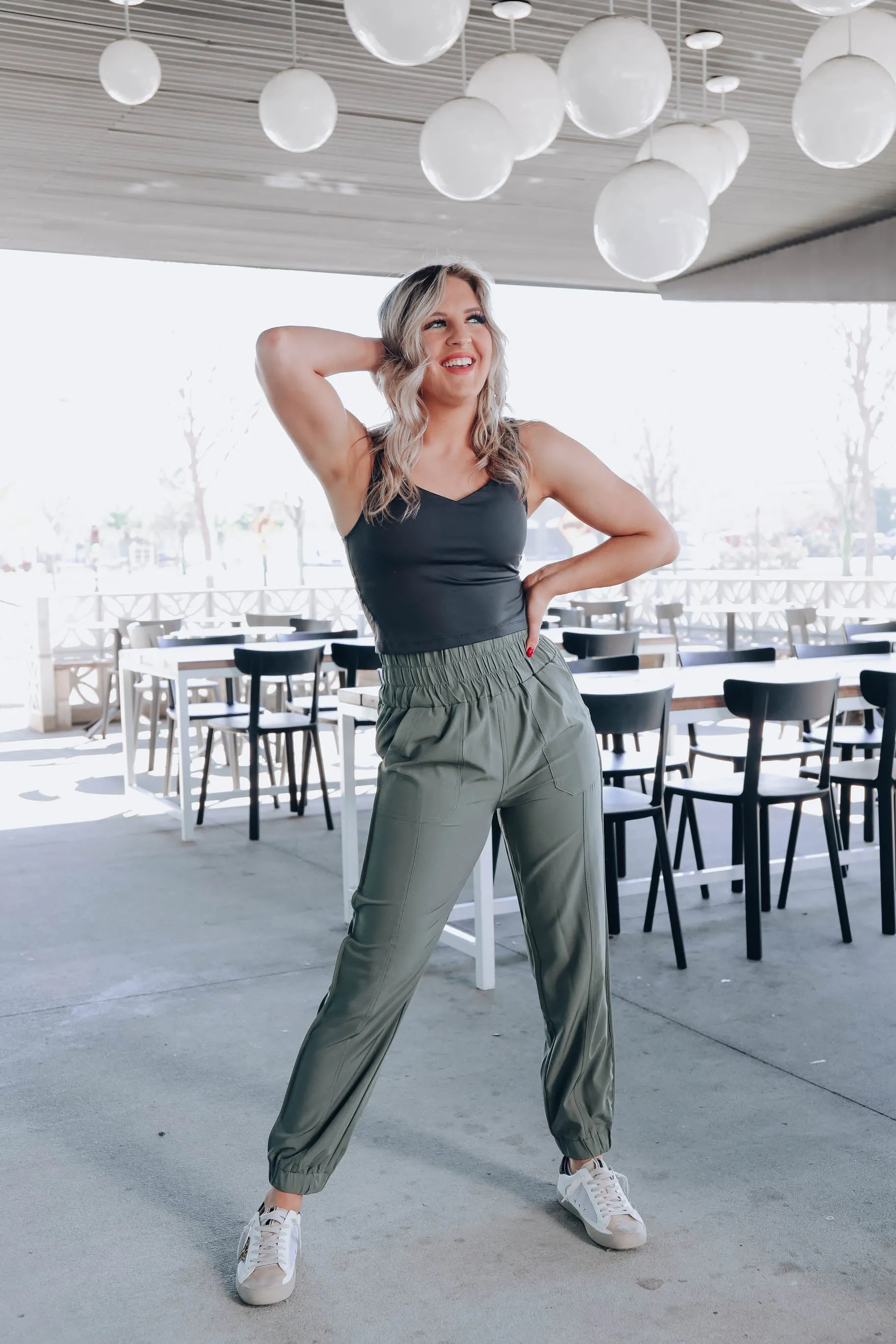 Homestretch Active Jogger - Olive