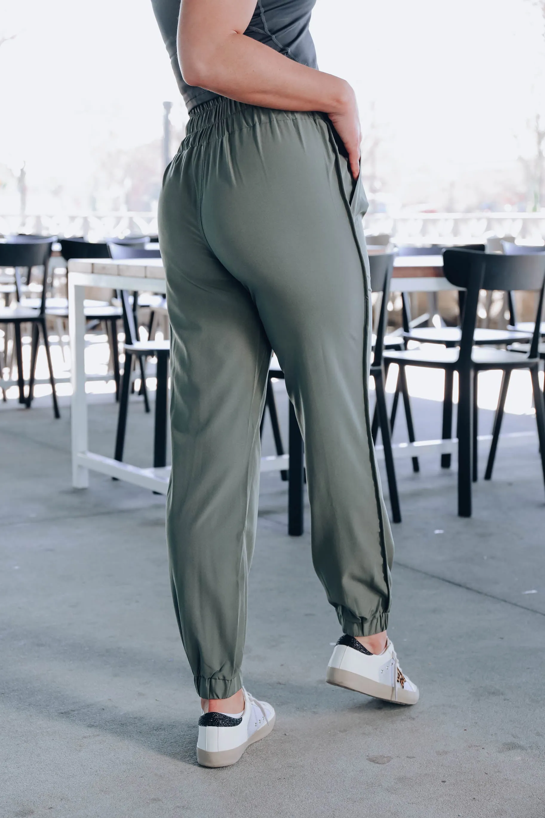 Homestretch Active Jogger - Olive