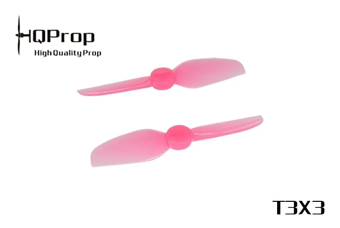 HQProp T3X3 (2CW 2CCW) Polycarbonate Bi-blade Propellers