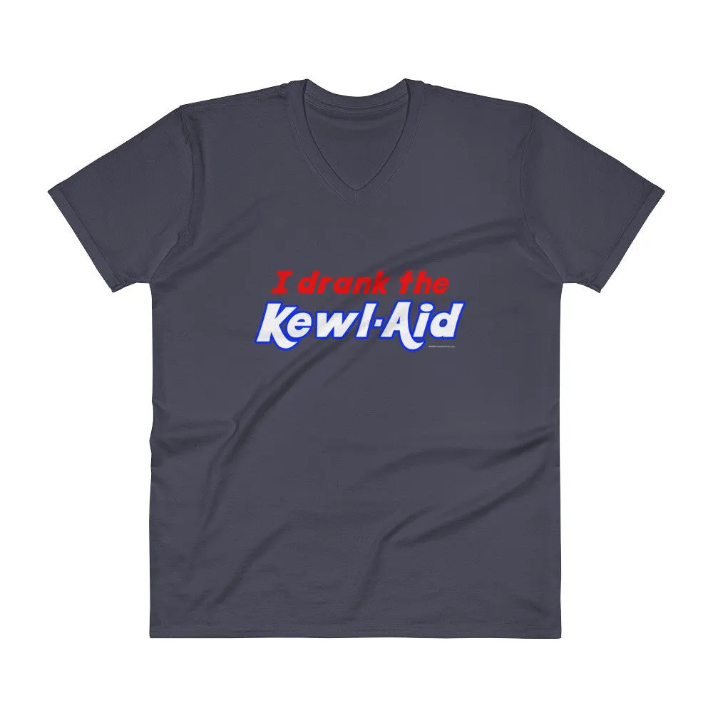 I Drank the Kewl Aid V-Neck T-Shirt