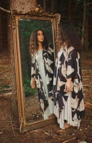 In Stardust We Trust Duster Kimono Midnight