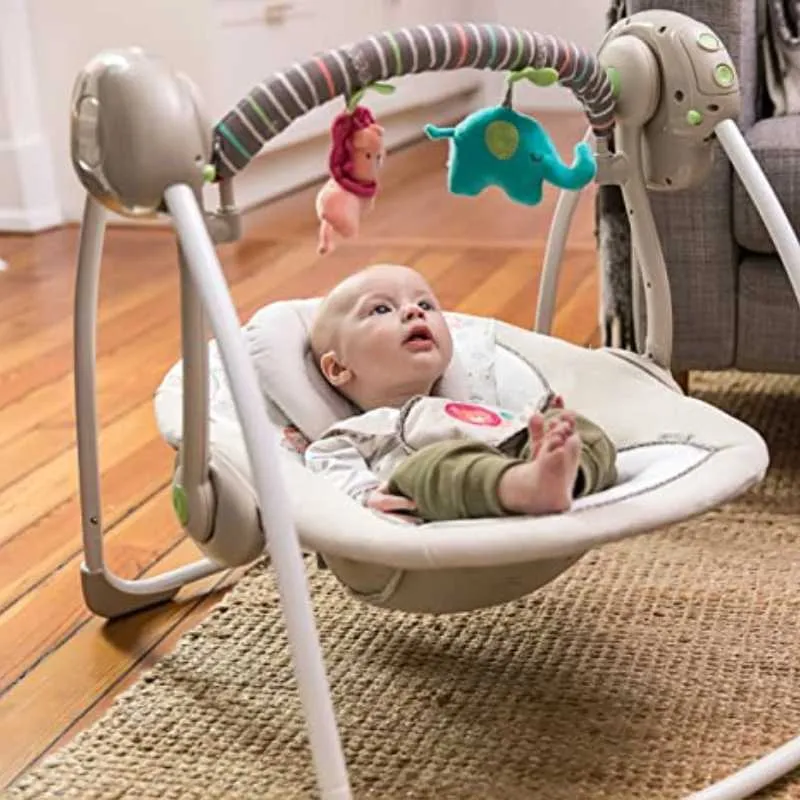 Ingenuity Cozy Kingdom Swing 60194