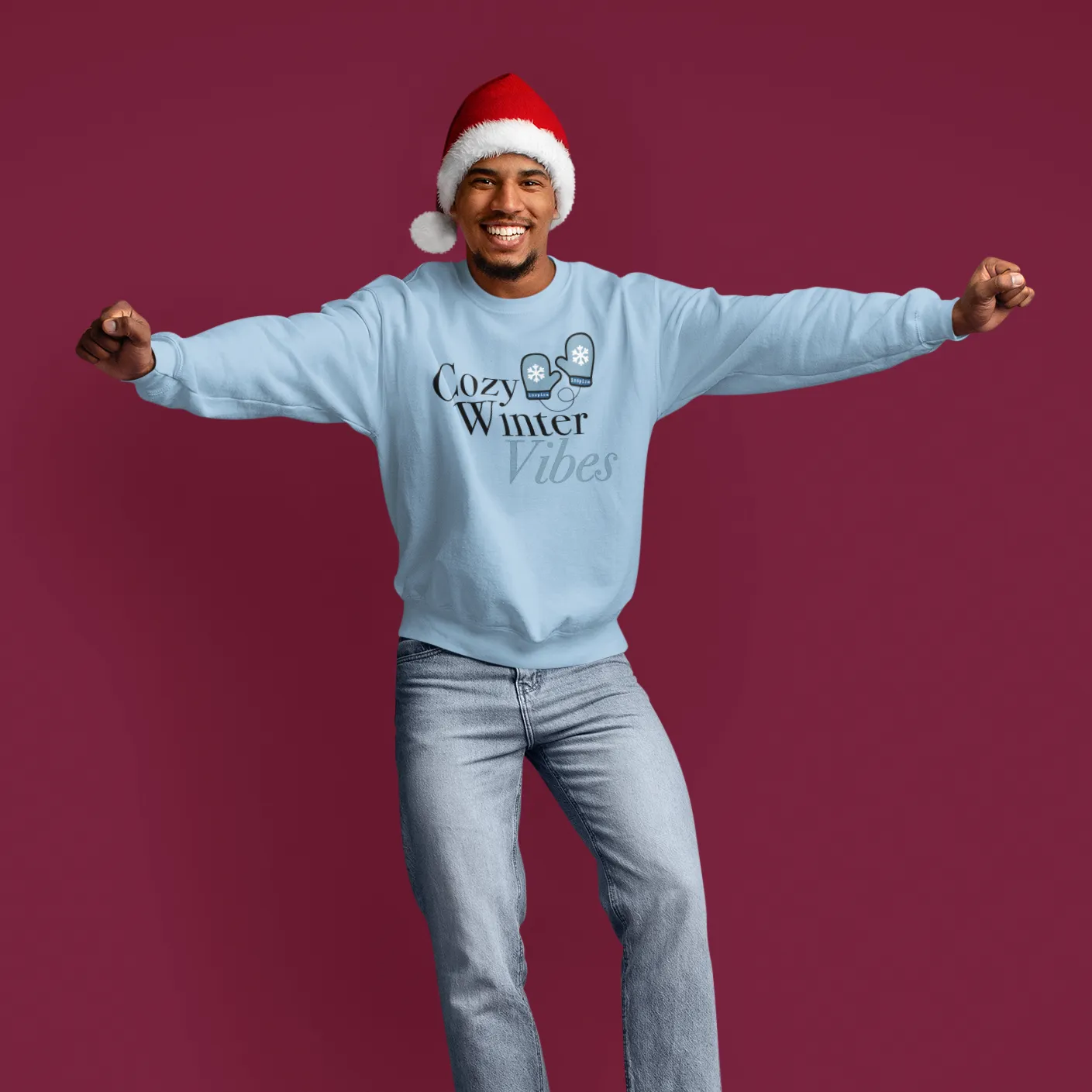 inspire Cozy Vibes Unisex Crewneck