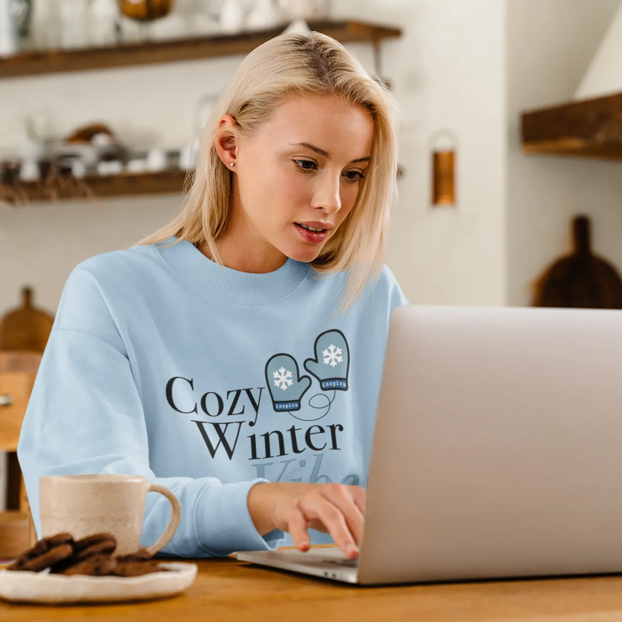 inspire Cozy Vibes Unisex Crewneck