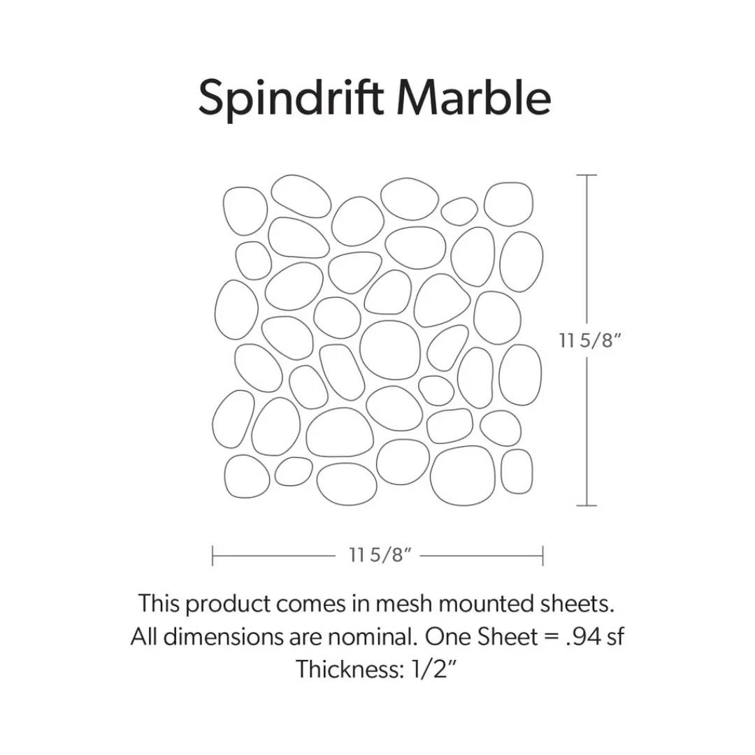 ISLAND MIST, SPINDRIFT MARBLE