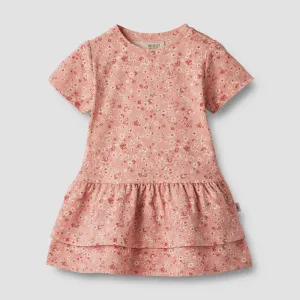 Jersey Dress S/s Johanna Rosette Flowers-Baby Girl