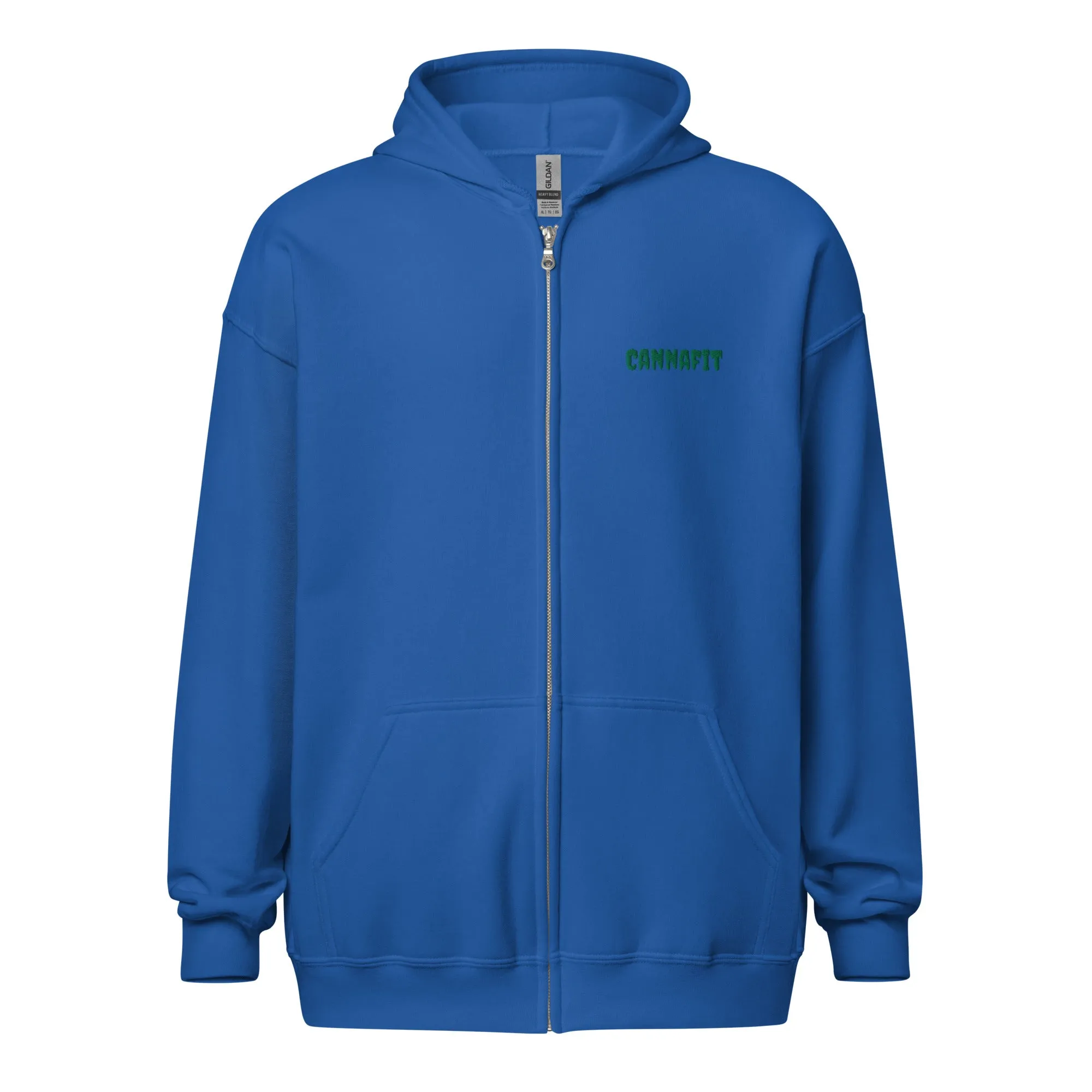Kelley Green Cannafit Unisex Zip Hoodie