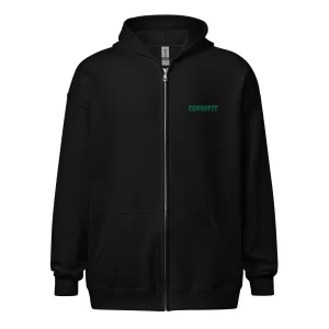 Kelley Green Cannafit Unisex Zip Hoodie