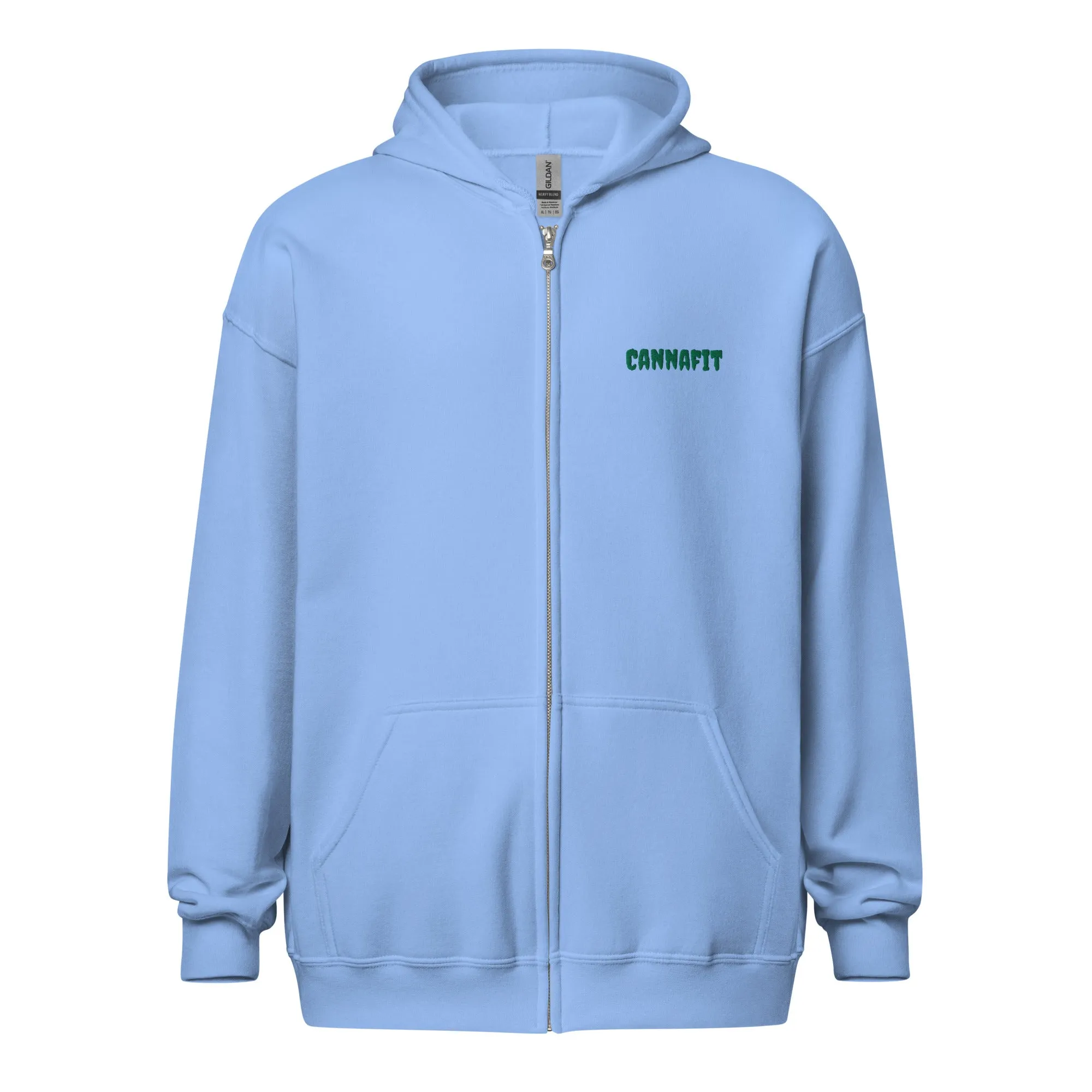 Kelley Green Cannafit Unisex Zip Hoodie