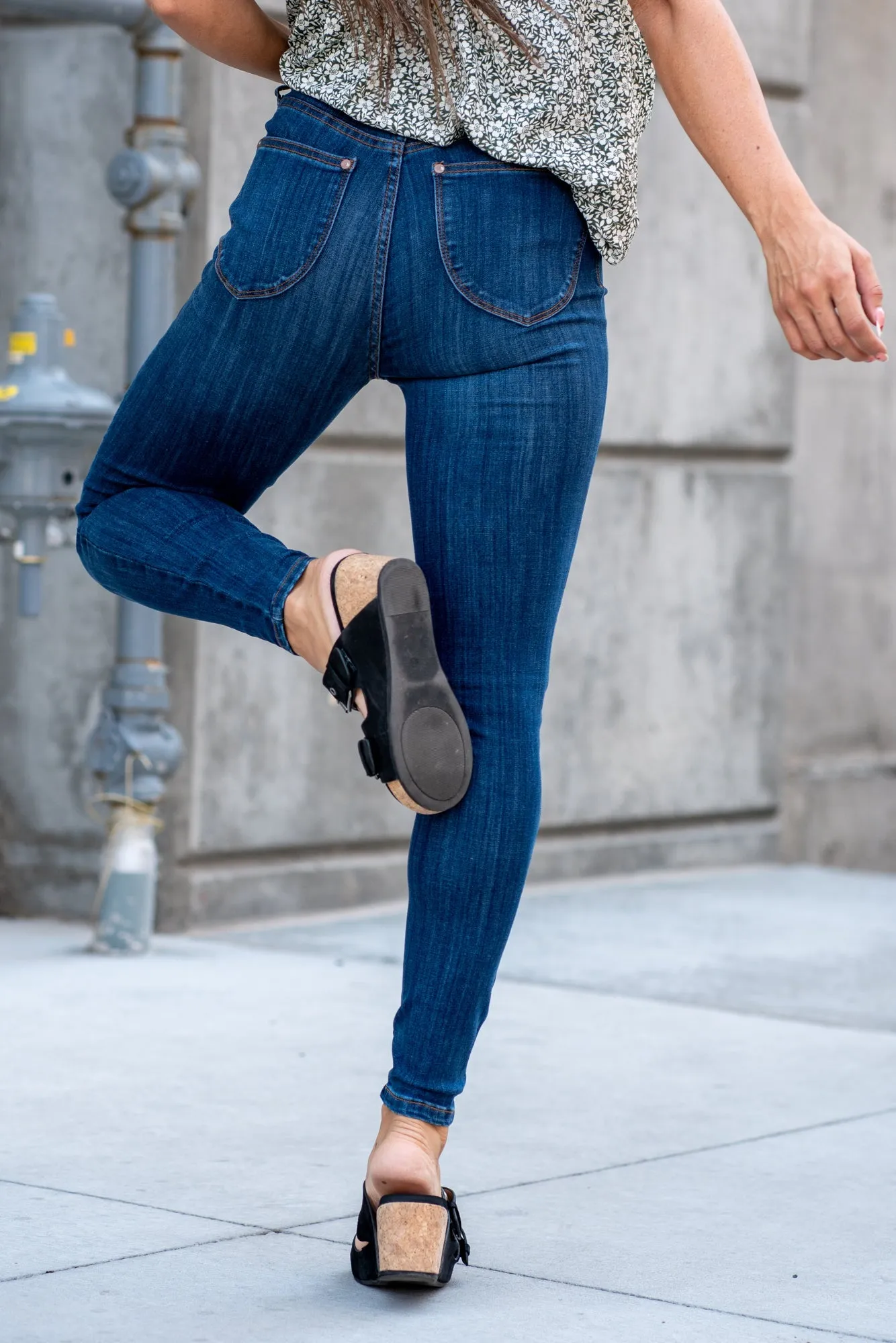 Kingsport High Rise Pull On Skinny Jegging Regular & Plus Sizes