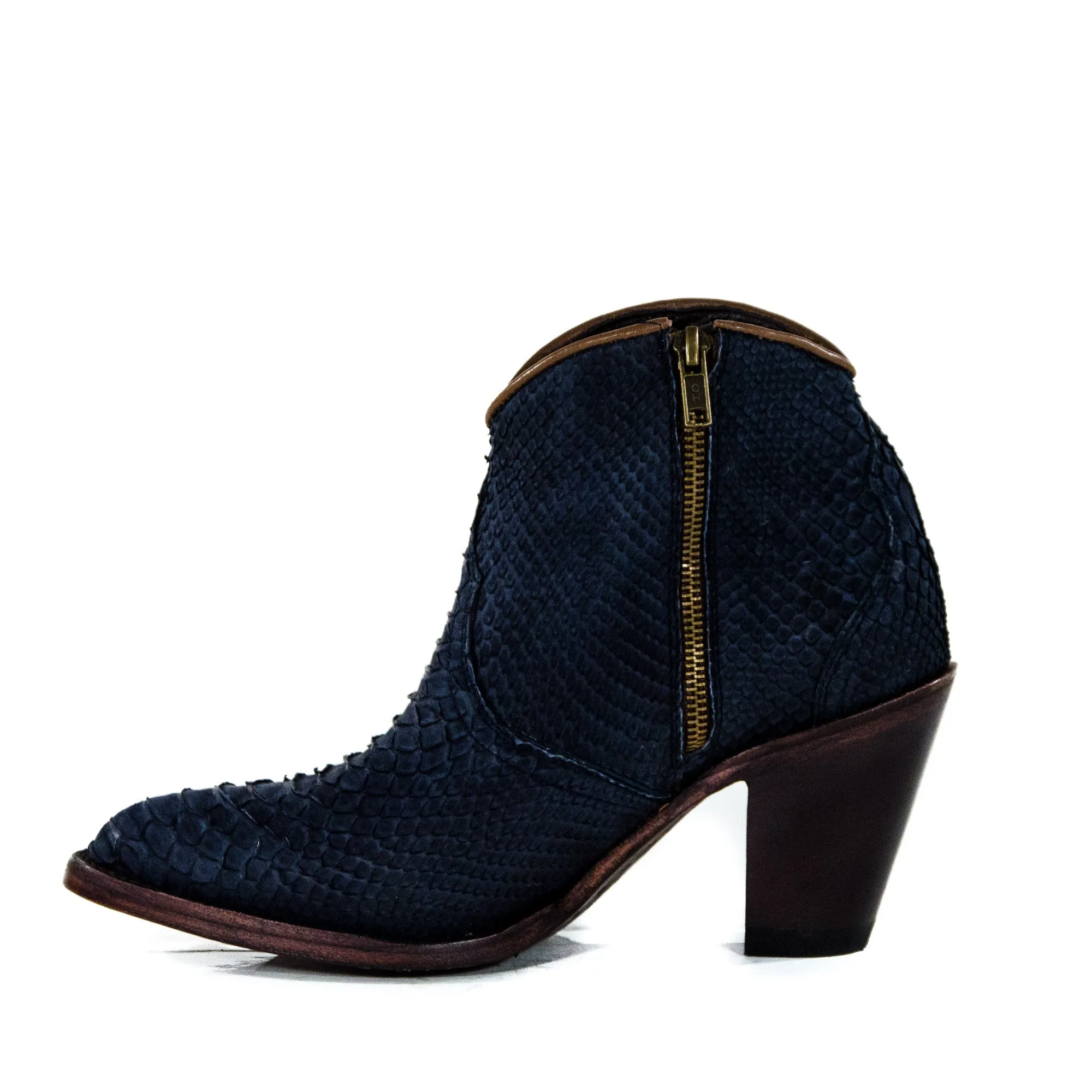 Kyra - Almond Toe - Navy