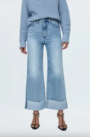 Lana Cuffed Wide Leg-Snowcat