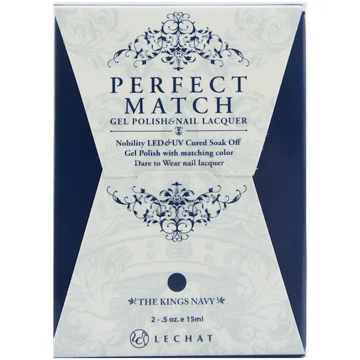 Lechat - Perfect Match - #074 THE KINGS NAVY .5oz(Duo)