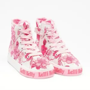 Lelli Kelly Brooke White Fantasy Hi-Tops
