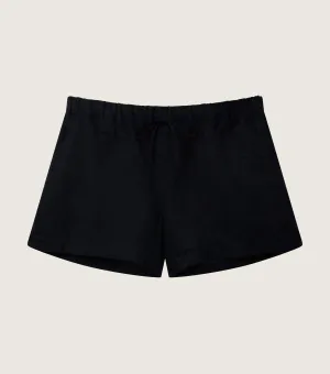 Linen Shorts - Black