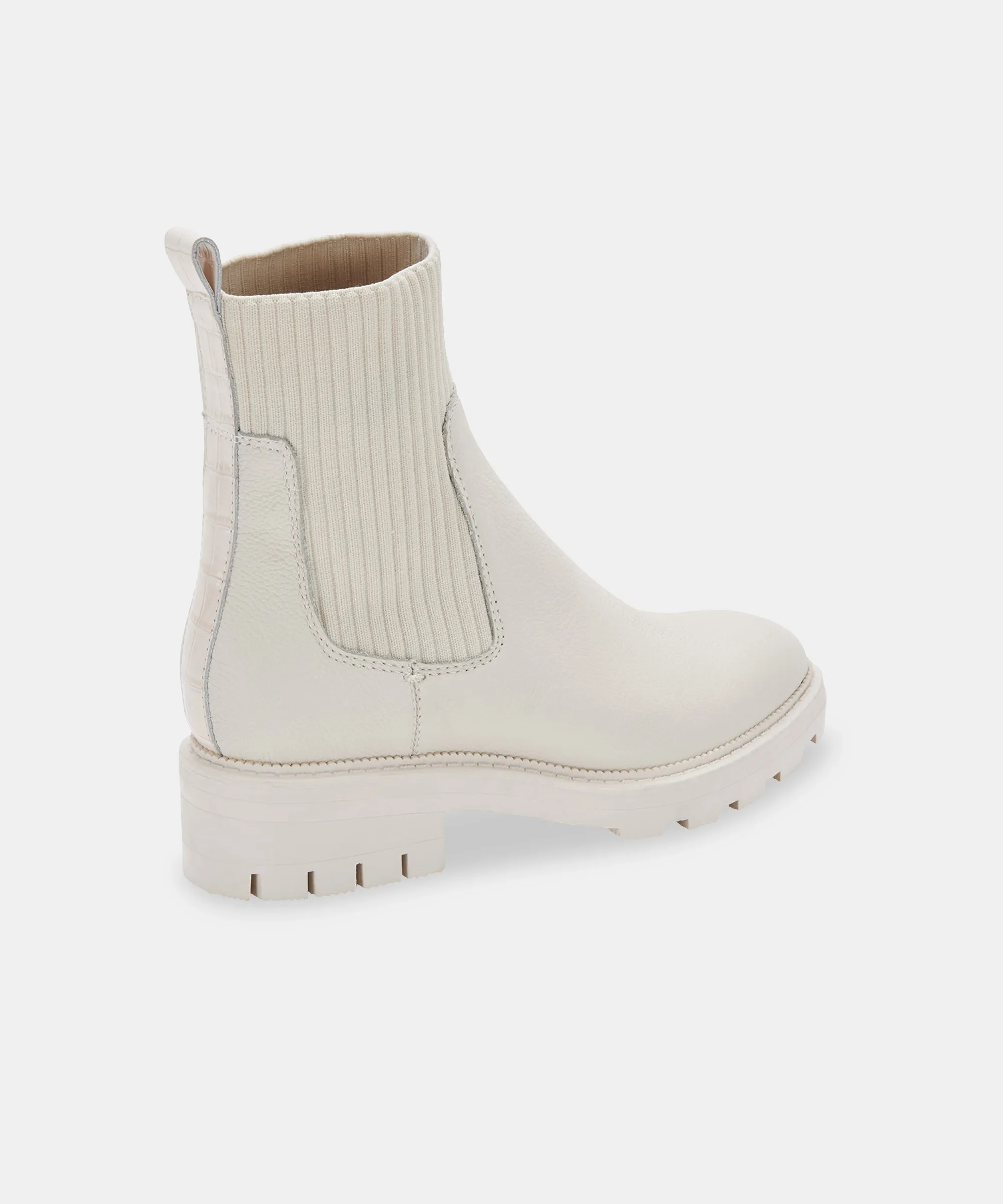 LINZA BOOTS IVORY LEATHER