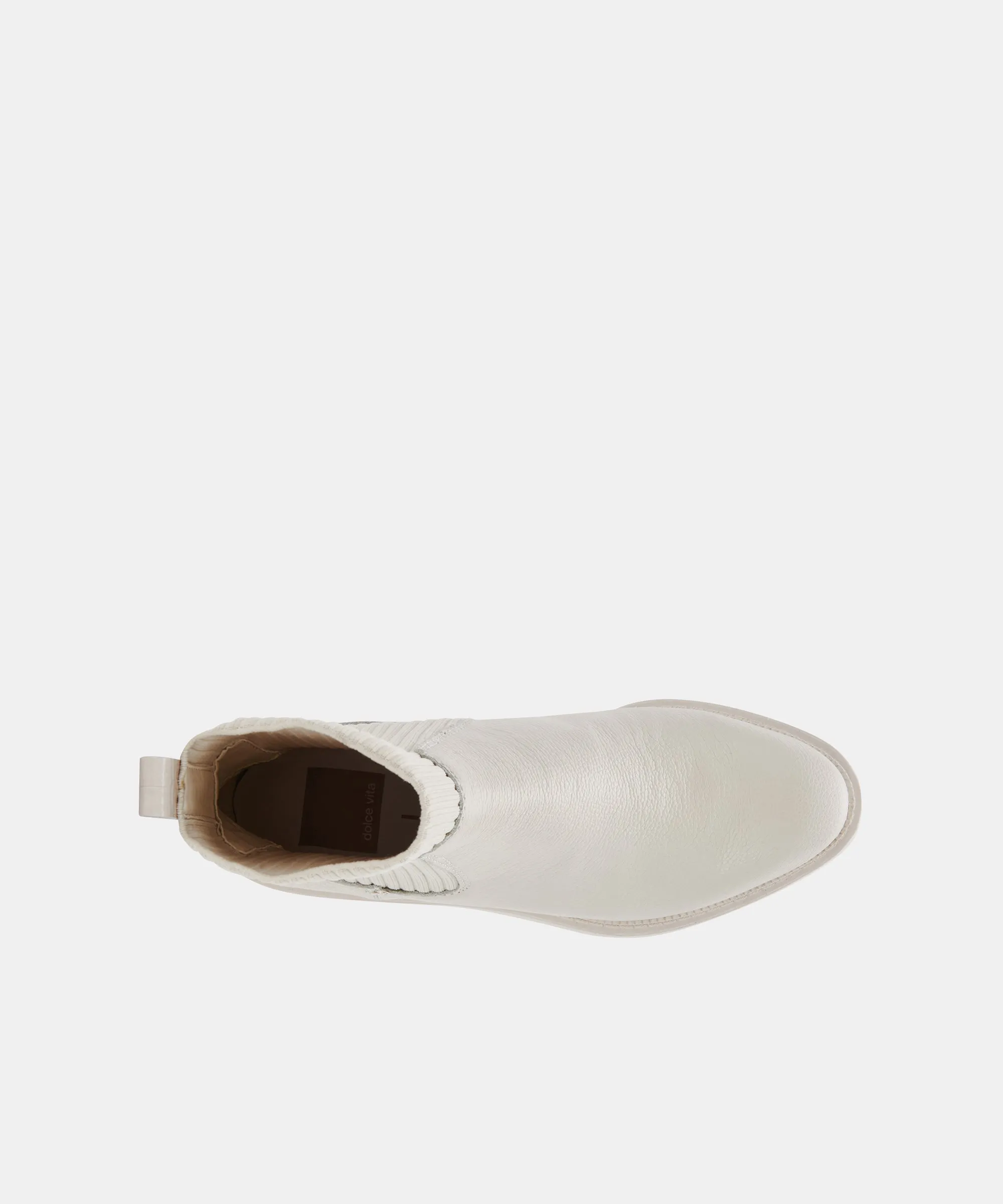 LINZA BOOTS IVORY LEATHER