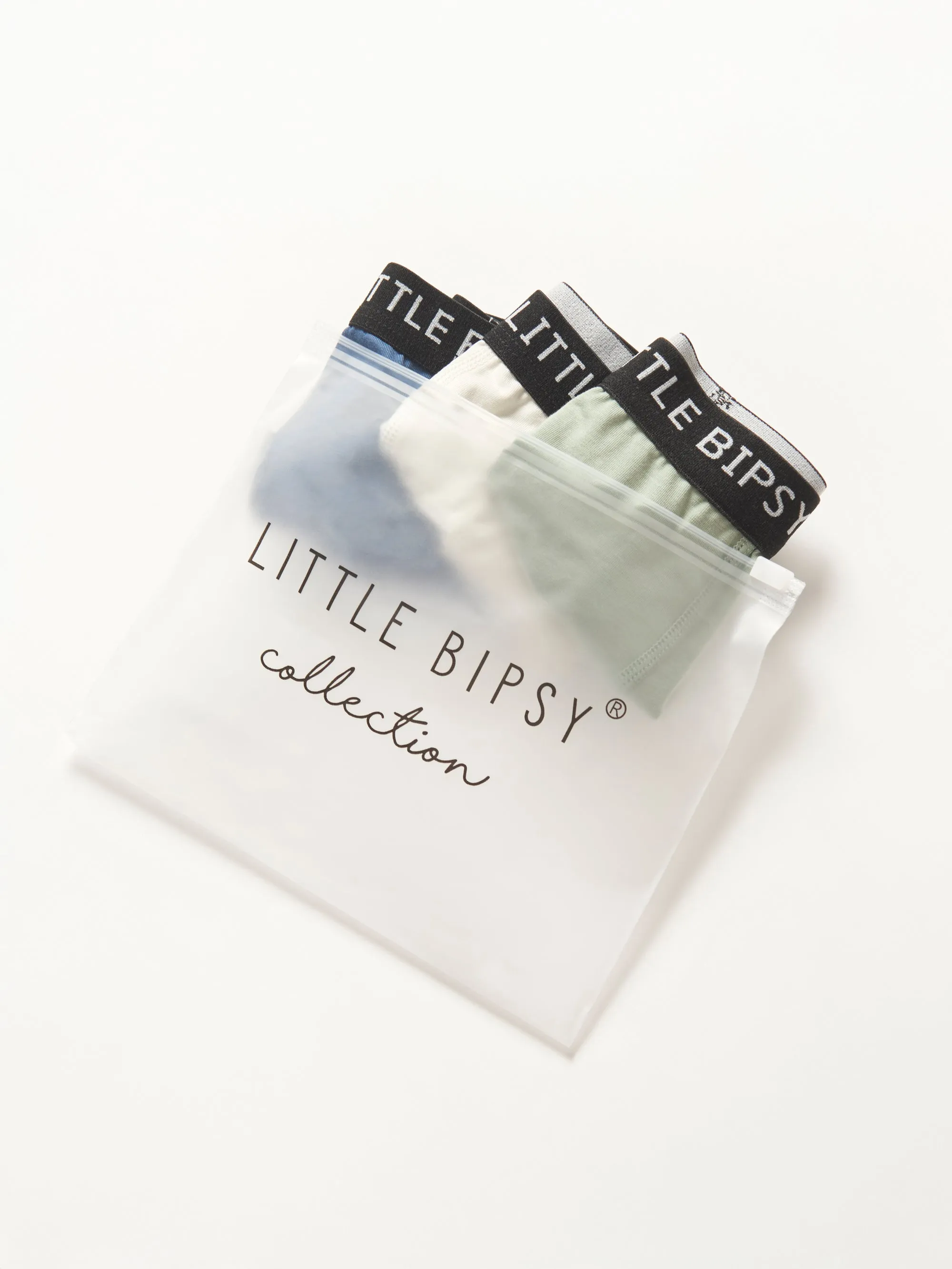 Little Bipsy Boxer Brief 3 Pack - Evergreen Mix
