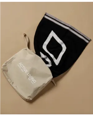 Lorna Jane Icon Sweat Towel - Black