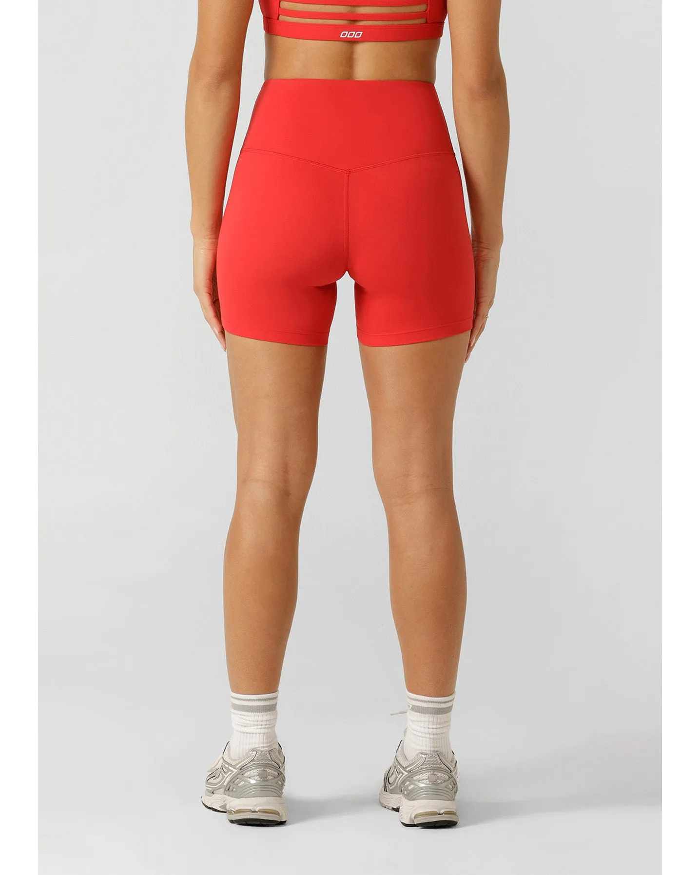 Lorna Jane Lotus No Chafe 12cm Bike Shorts - Ginger