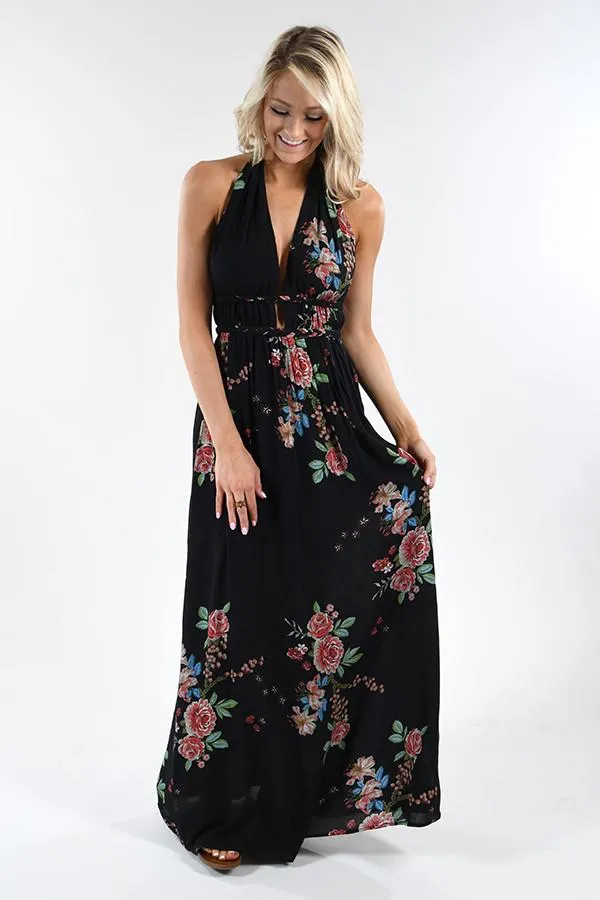Magic Moments Maxi Dress - Black