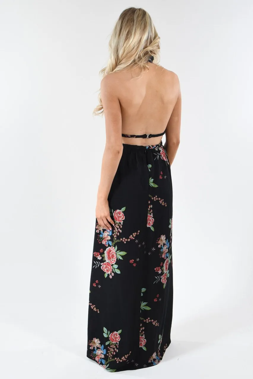 Magic Moments Maxi Dress - Black