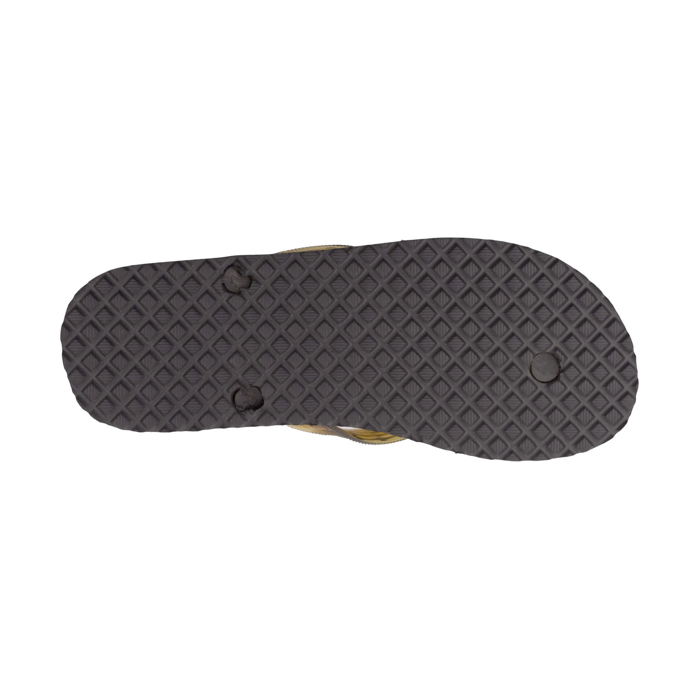 Massage Women's Translucent Brown Strap Slippah