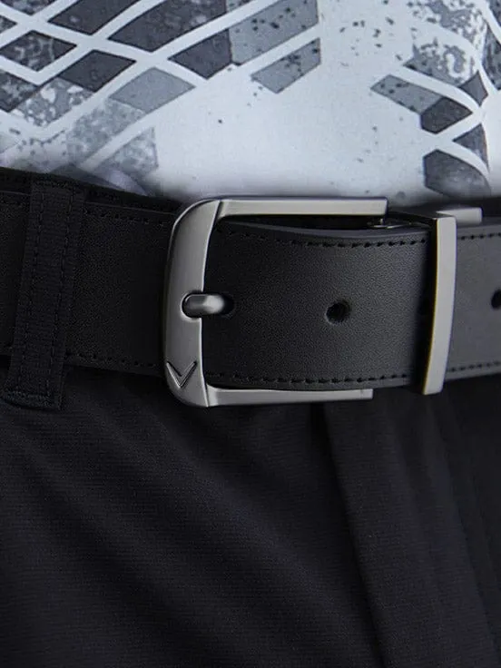 Mens Reversible Leather Golf Belt