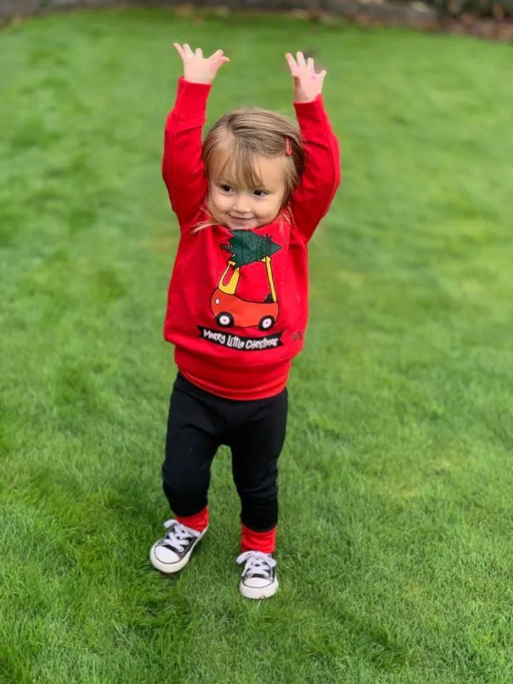 Merry Little Christmas Pullover Sweatshirt